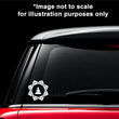 Load image into Gallery viewer, Buddha in Lotus Flower Decal Sticker