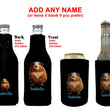 Load image into Gallery viewer, Personalised Guinea Pig Stubby Holder Slim Line, Standard Size or Zip Up Style