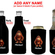 Load image into Gallery viewer, Personalised Orangutang Stubby Holder Slim Line, Standard Size or Zip Up Style
