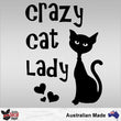 Load image into Gallery viewer, Crazy Cat Lady Decal