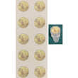 Load image into Gallery viewer, $2 Aboriginal Elder Coin Tube Stickers 10 Pack With Free Postage (tube not included)