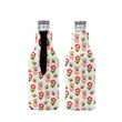 Load image into Gallery viewer, Cats and Bees Stubby Holder Zip Up Bottle Holder Suits Cruiser 275ml Beer 330ml