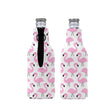 Load image into Gallery viewer, Flamingo Stubby Holder Zip Up Bottle Holder Suits Cruiser 275ml Beer 330ml