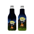 Load image into Gallery viewer, Happy Camper Stubby Holder Zip Up Bottle Holder Suits Cruiser 275ml Beer 330ml