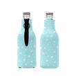 Load image into Gallery viewer, Blue Stars Stubby Holder Zip Up Bottle Holder Suits Cruiser 275ml Beer 330ml