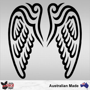 Angel Wings Tribal Decal