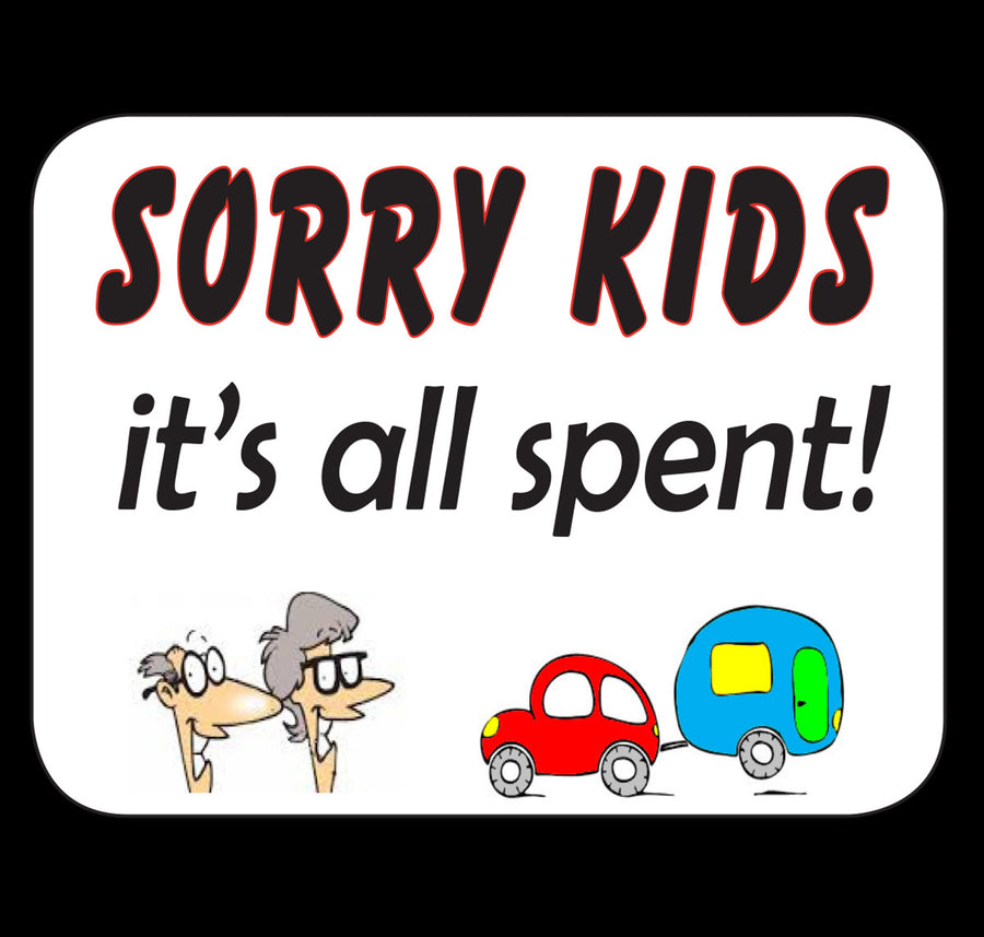 Sorry Kids Fridge Magnet