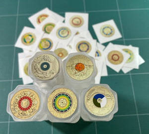 $2 Frontline workers Coin Tube Stickers 10 Pack With Free Postage (tube not included)