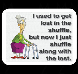 I Used To Get Lost In The Shuffle Fridge Magnet