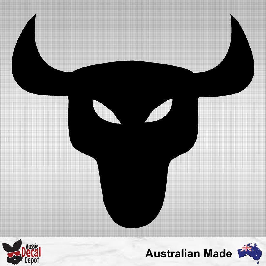 Bull Silhouette Decal