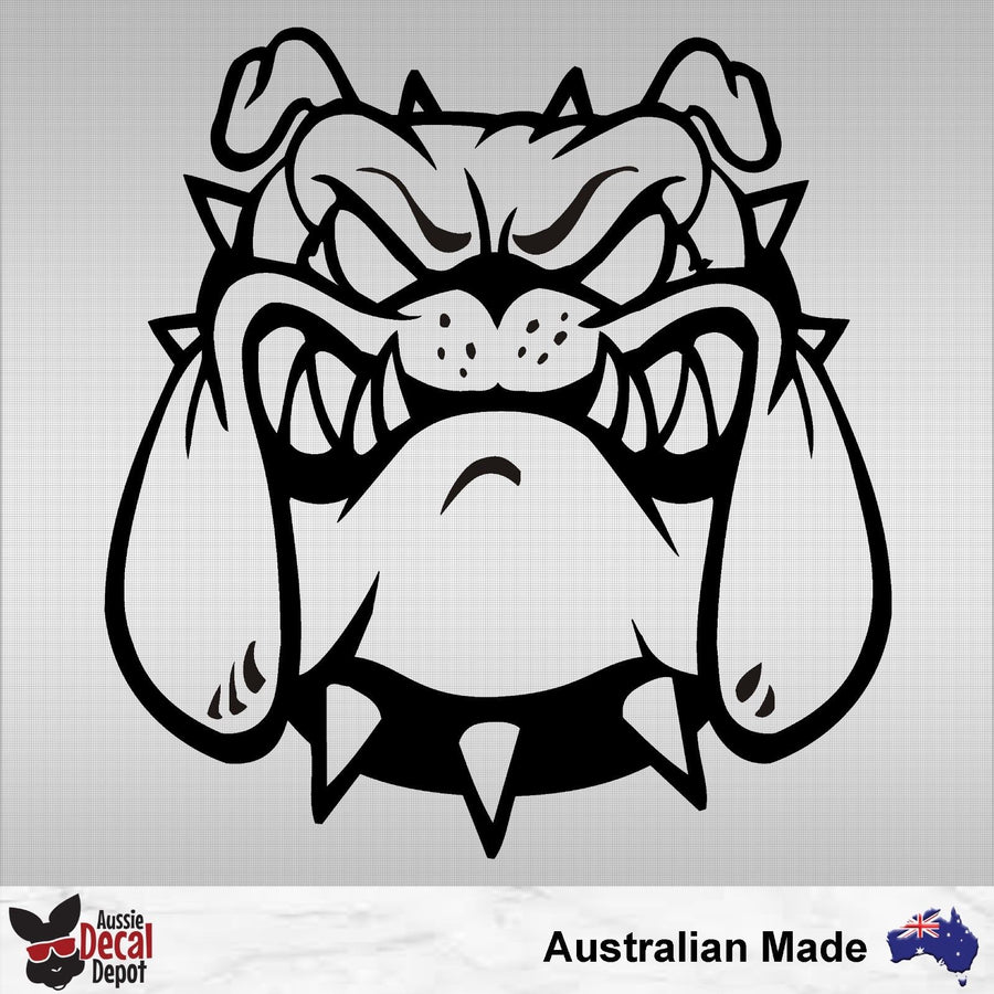 Bulldog Decal