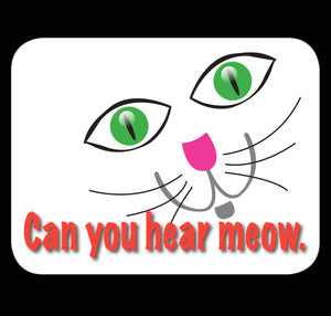 Can You Hear Meow Fridge Magnet