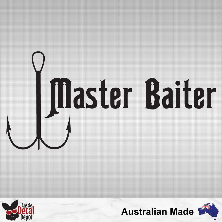 Master Baiter Decal