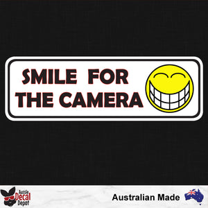 Smile For The Camera Sticker