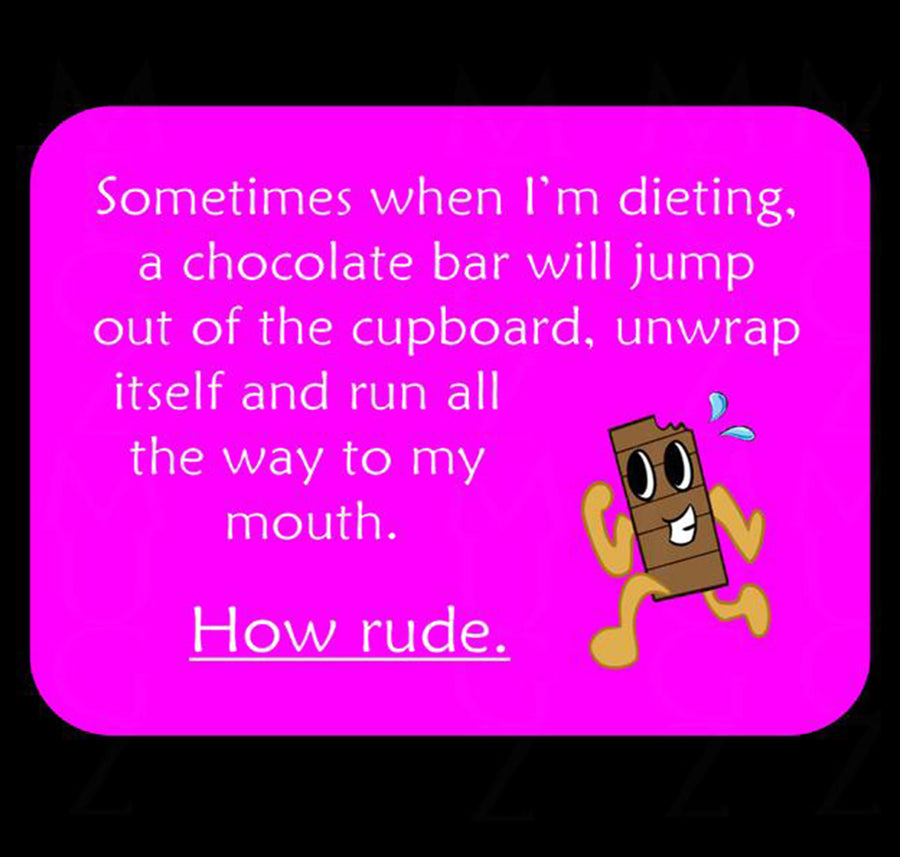 Sometimes When I'm Dieting Fridge Magnet