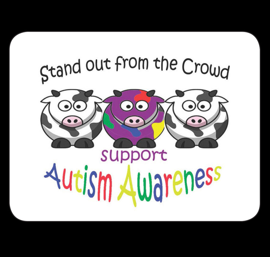 Stand Out From The Crowd Support Autism Awareness Fridge Magnet