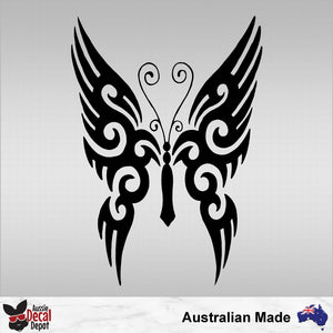 Butterfly Tribal Decal