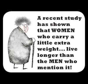 Womens Weight Fridge Magnet