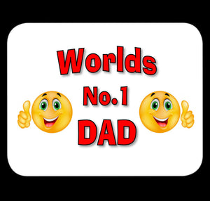 Worlds No 1 Dad Fridge Magnet