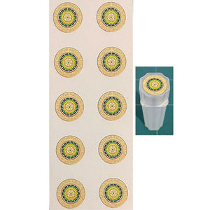 $2 2017 Lest We Forget Mosaic Coin Tube Stickers 10 Pack With Free Postage (tube not included)