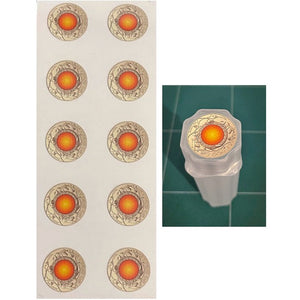 $2 Honey Bee Coin Tube Stickers 10 Pack With Free Postage (tube not included)